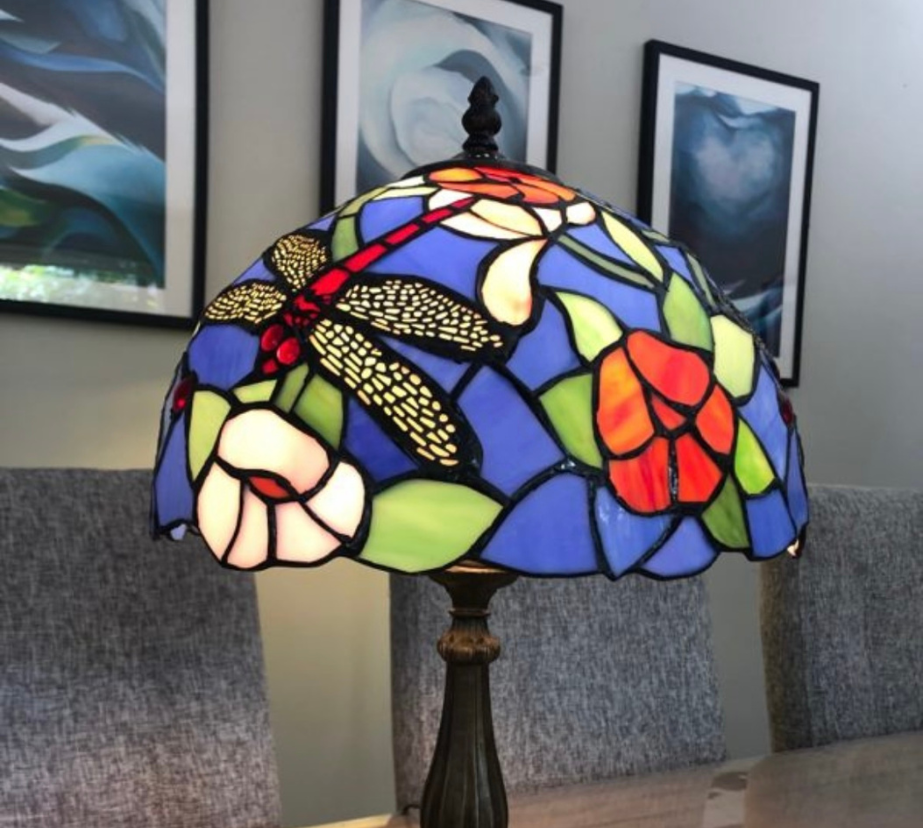 CDH 12" Tiffany Pendant Lamp 30cm shade (12716C)
