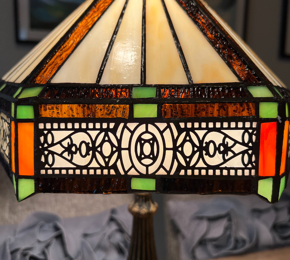 CDH 16" Tiffany Table Lamp 40cm Shade (15047)