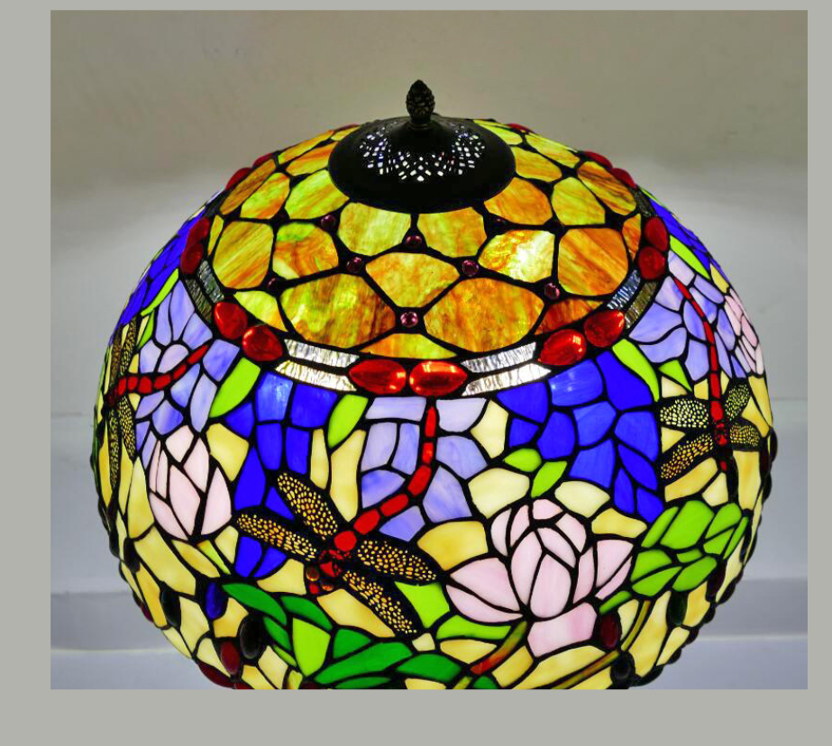 CDH Tiffany Floor Lamp (16941) 16" 40CM Shade