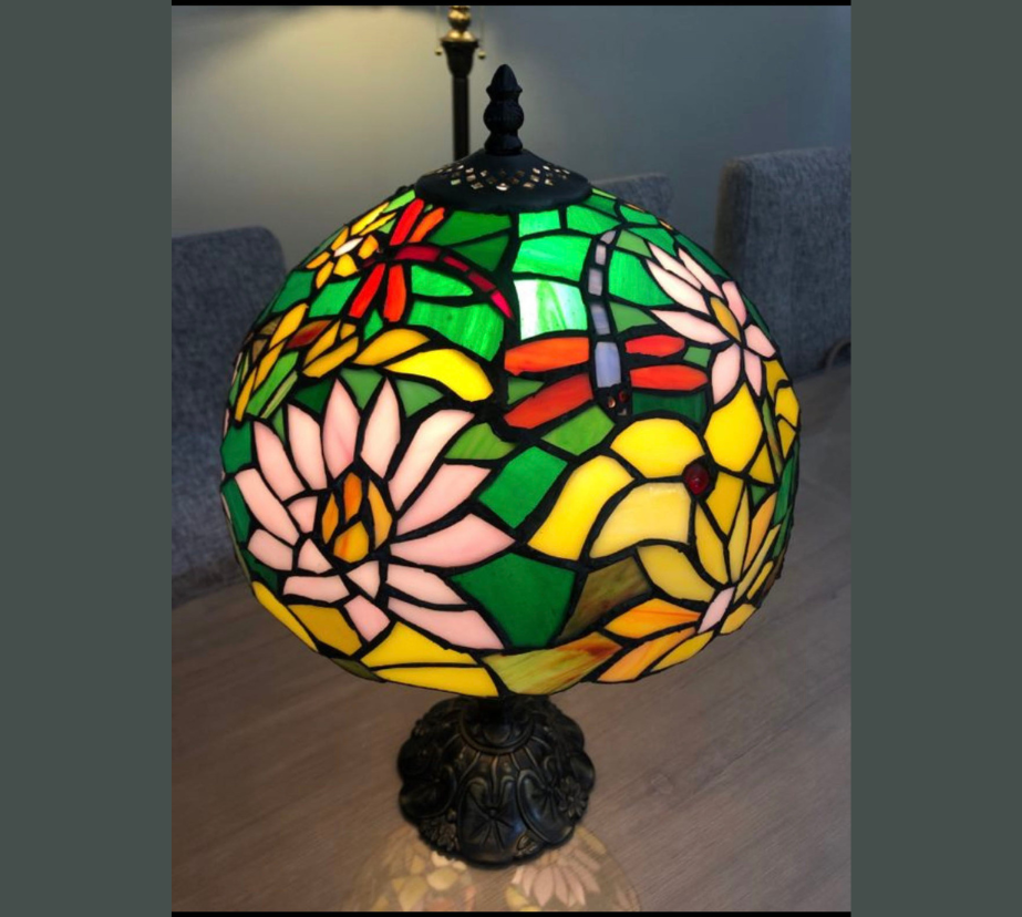 CDH 12" Tiffany Table Lamp (12715)