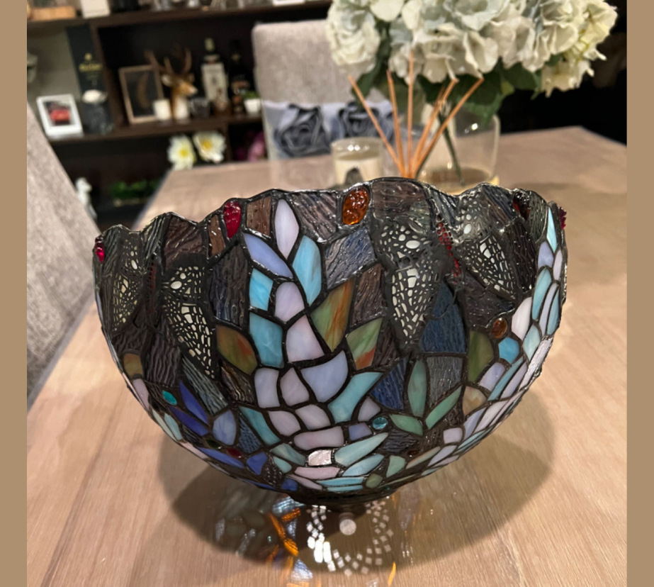 CDH 12" Tiffany Table Lamp (12074)