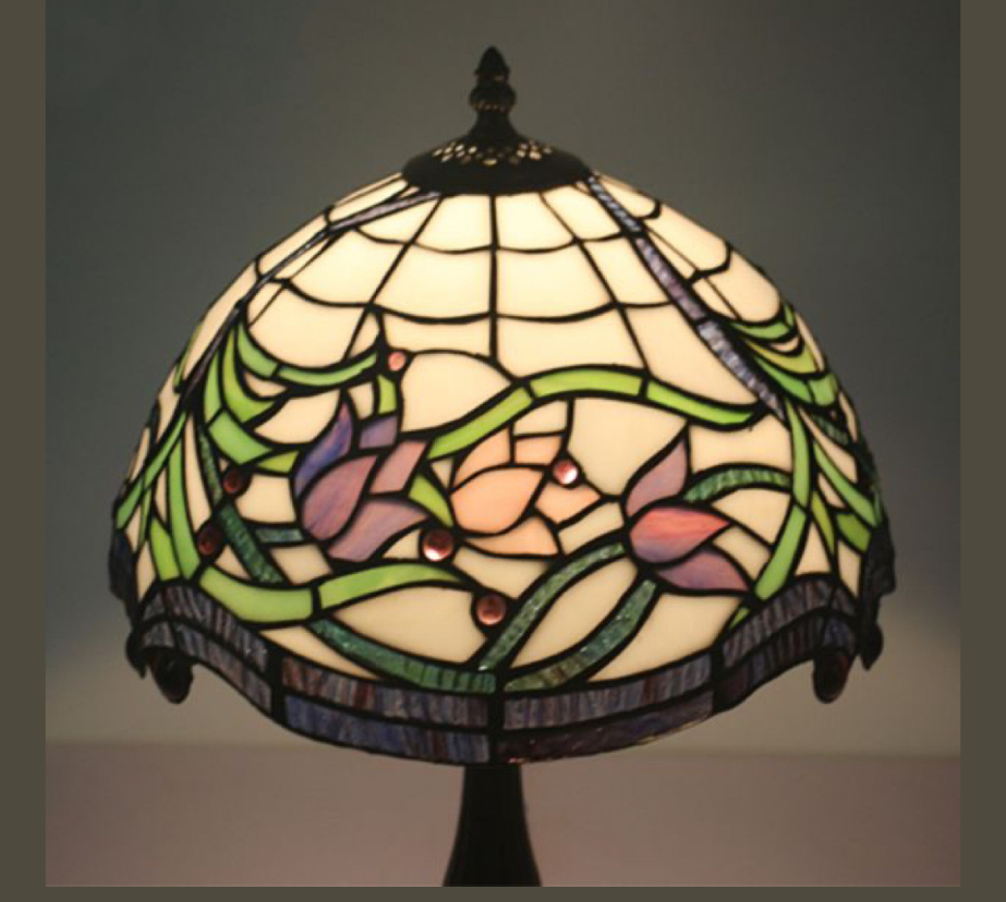 CDH 12" Tiffany Table Lamp (12091)