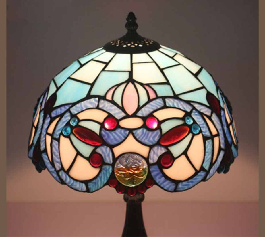 CDH 12" Tiffany Table Lamp (12089)