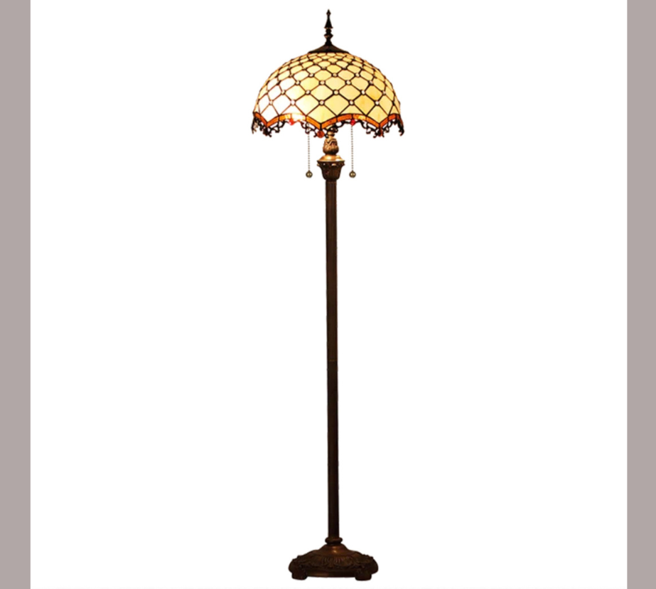 CDH Tiffany Floor Lamp (16058) 16" 40CM Shade
