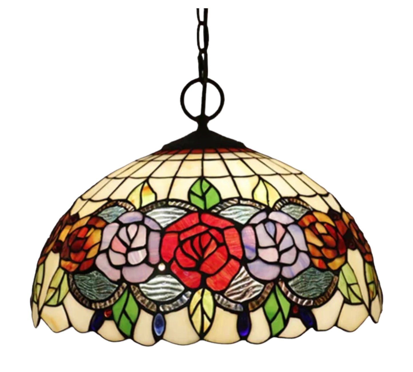 CDH 16" Tiffany Pendant Lamp 40cm shade (16081C)