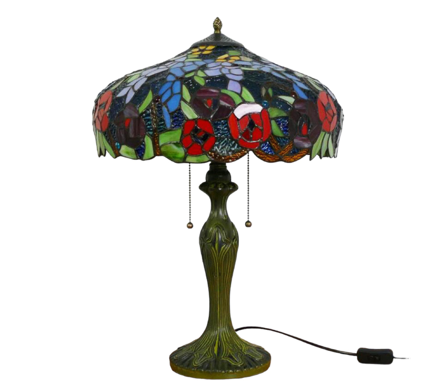 CDH 16" Tiffany Table Lamp 40cm Shade (15034)