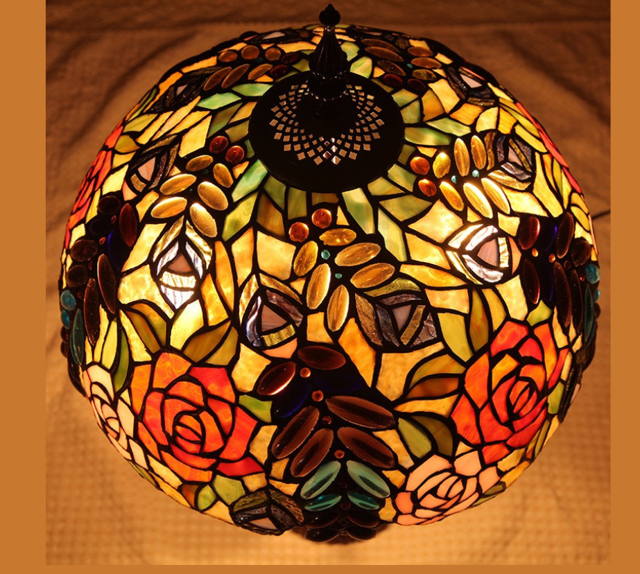 CDH Tiffany Floor Lamp (16071) 16" 40CM Shade