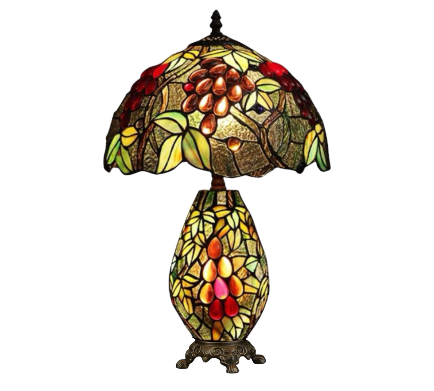 CDH 12" Tiffany Table Lamp (12059A)