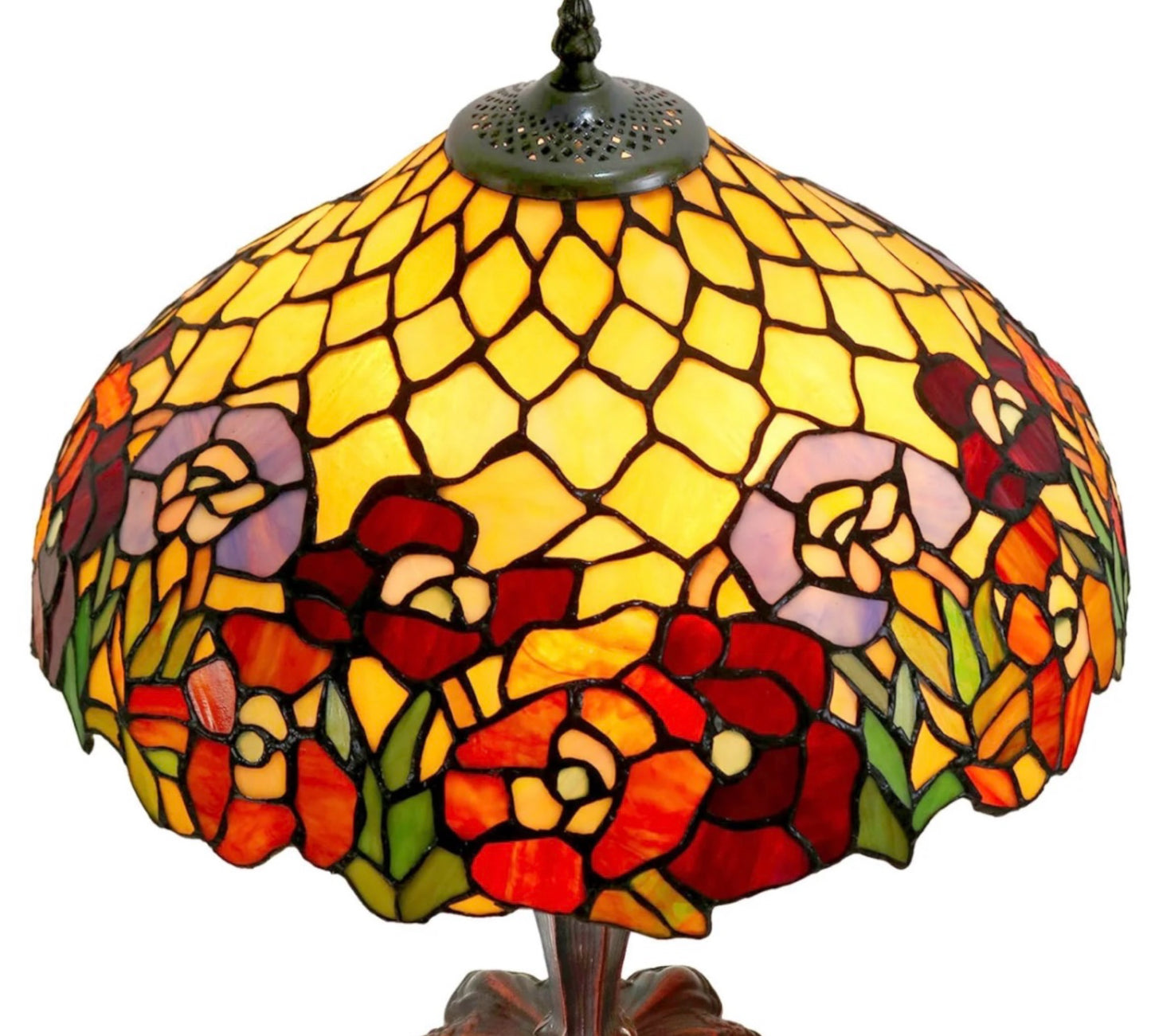 CDH 16" Tiffany Table Lamp 40cm Shade (15026)