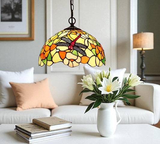 CDH 12" Tiffany Pendant Lamp 30cm shade (12043C)