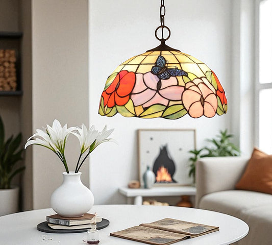 CDH 12" Tiffany Pendant Lamp 30cm shade (12704C)
