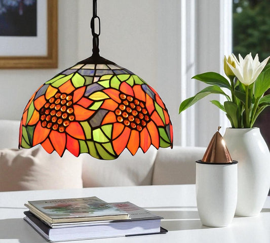 CDH 12" Tiffany Pendant Lamp 30cm shade (12804C)