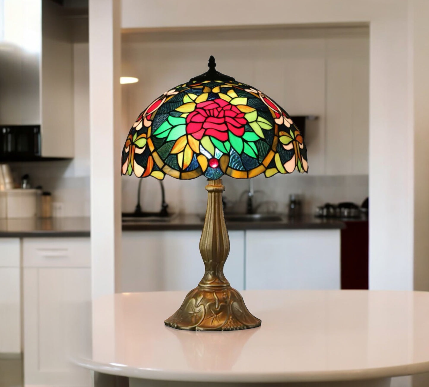 CDH 12" Tiffany Table Lamp (12087)