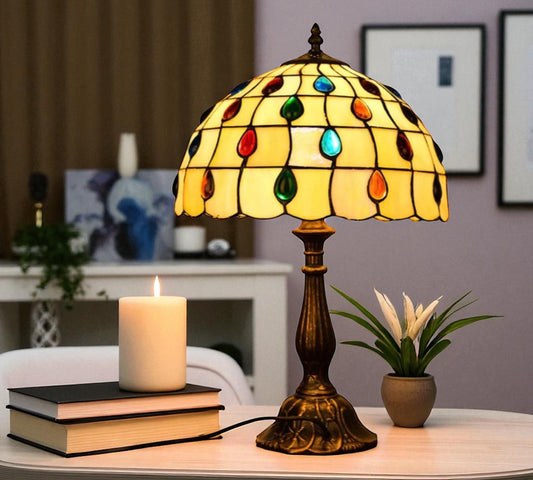 CDH 12" Tiffany Table Lamp (12103)