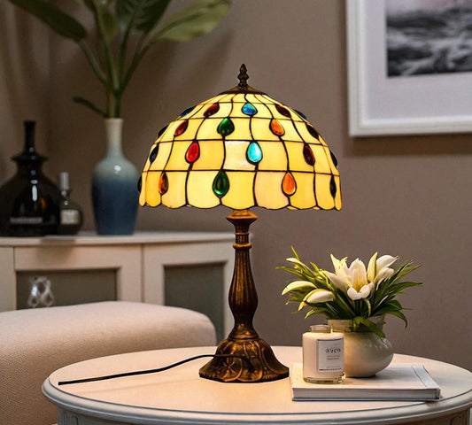 CDH 12" Tiffany Table Lamp (12103)