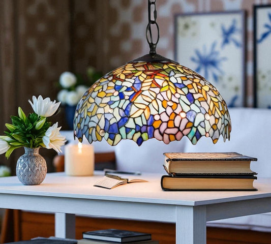 CDH 16" Tiffany Pendant Lamp 40cm shade (16038C)