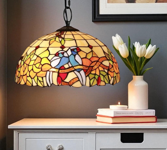 CDH 16" Tiffany Pendant Lamp 40cm shade (16056C)