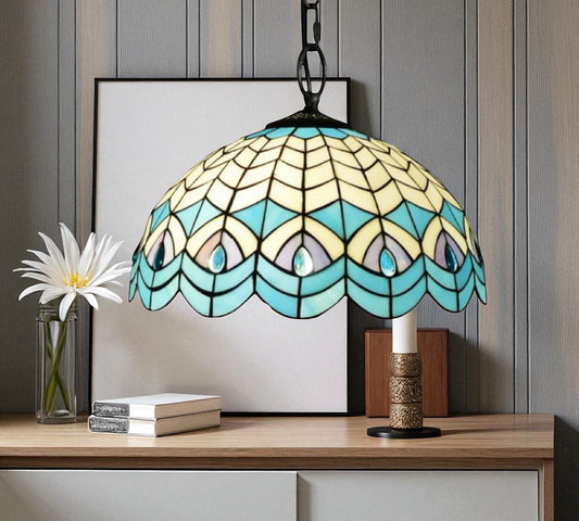 CDH 16" Tiffany Pendant Lamp 40cm shade (16119C)