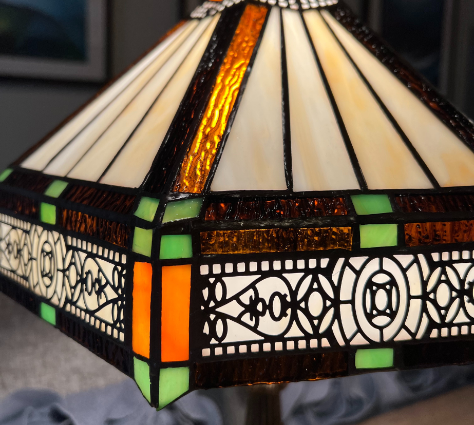 CDH 16" Tiffany Table Lamp 40cm Shade (15047)