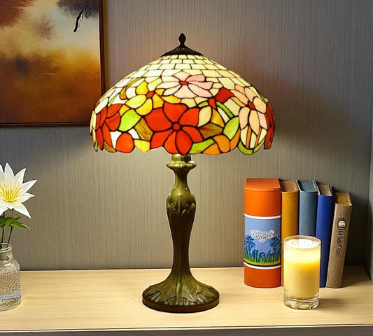 CDH 16" Tiffany Table Lamp 40cm Shade (15050)