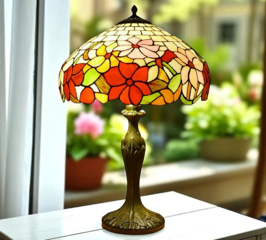 CDH 16" Tiffany Table Lamp 40cm Shade (15050)