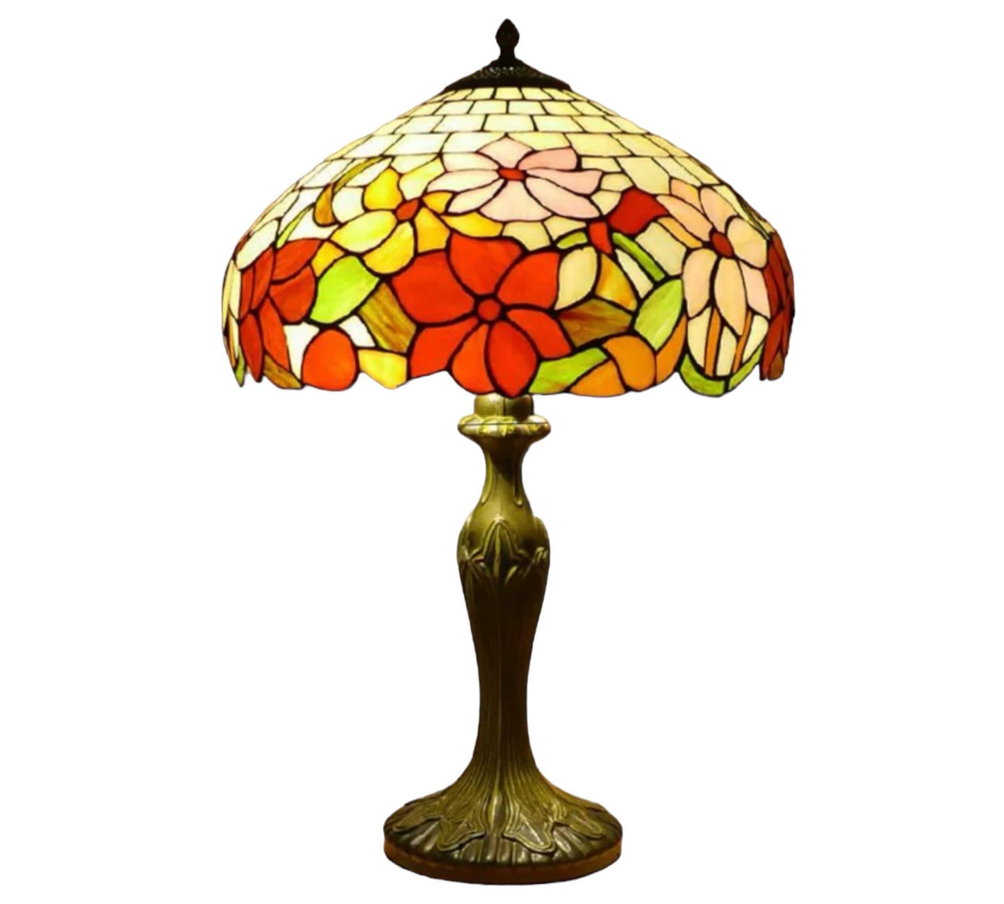 CDH 16" Tiffany Table Lamp 40cm Shade (15050)