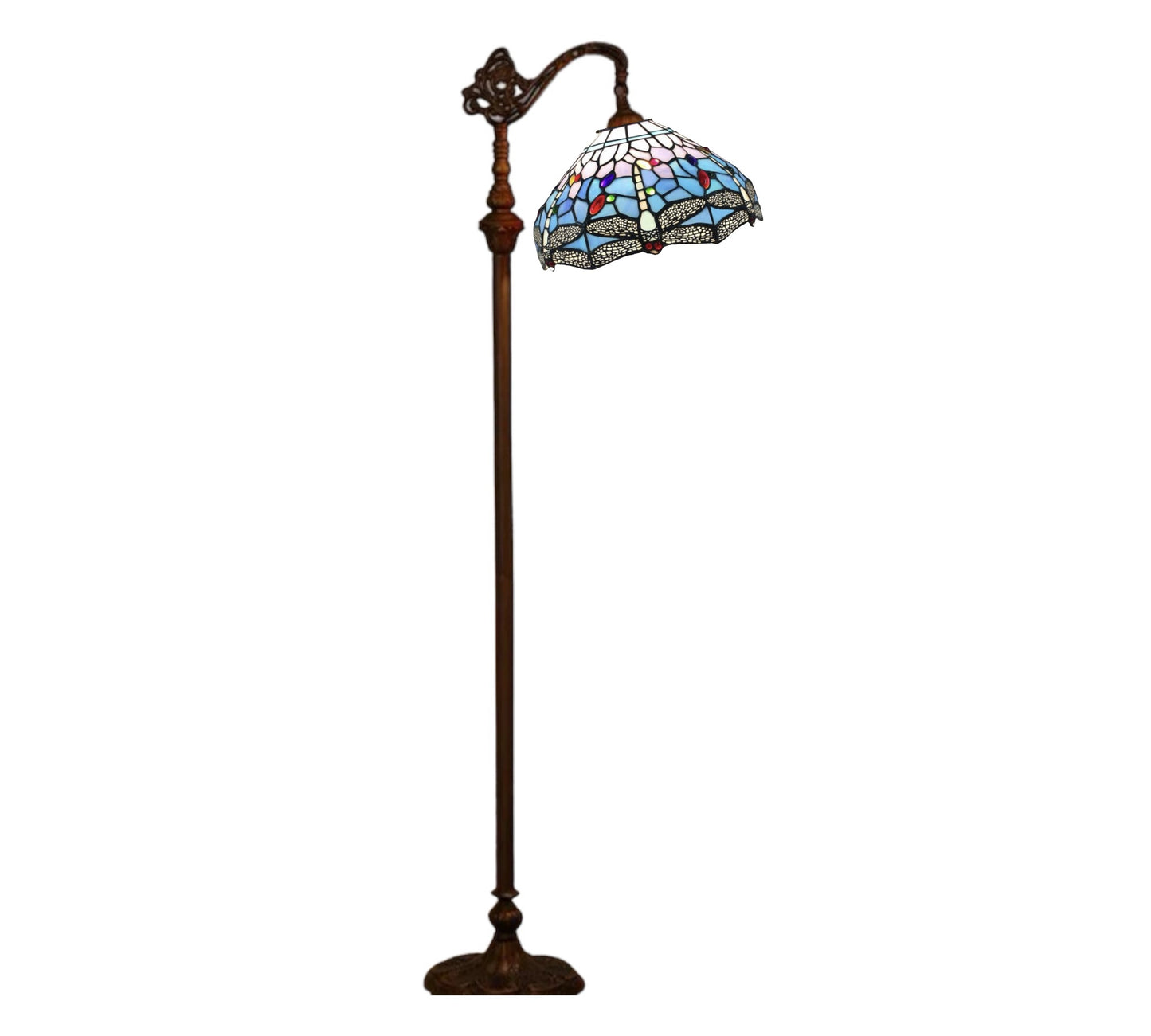 CDH Tiffany Floor Lamp (12061F) 12" 30CM Shade