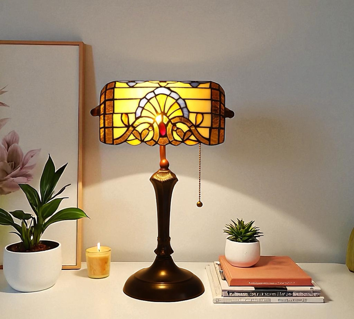CDH Tiffany Reading Table Lamp (12037)