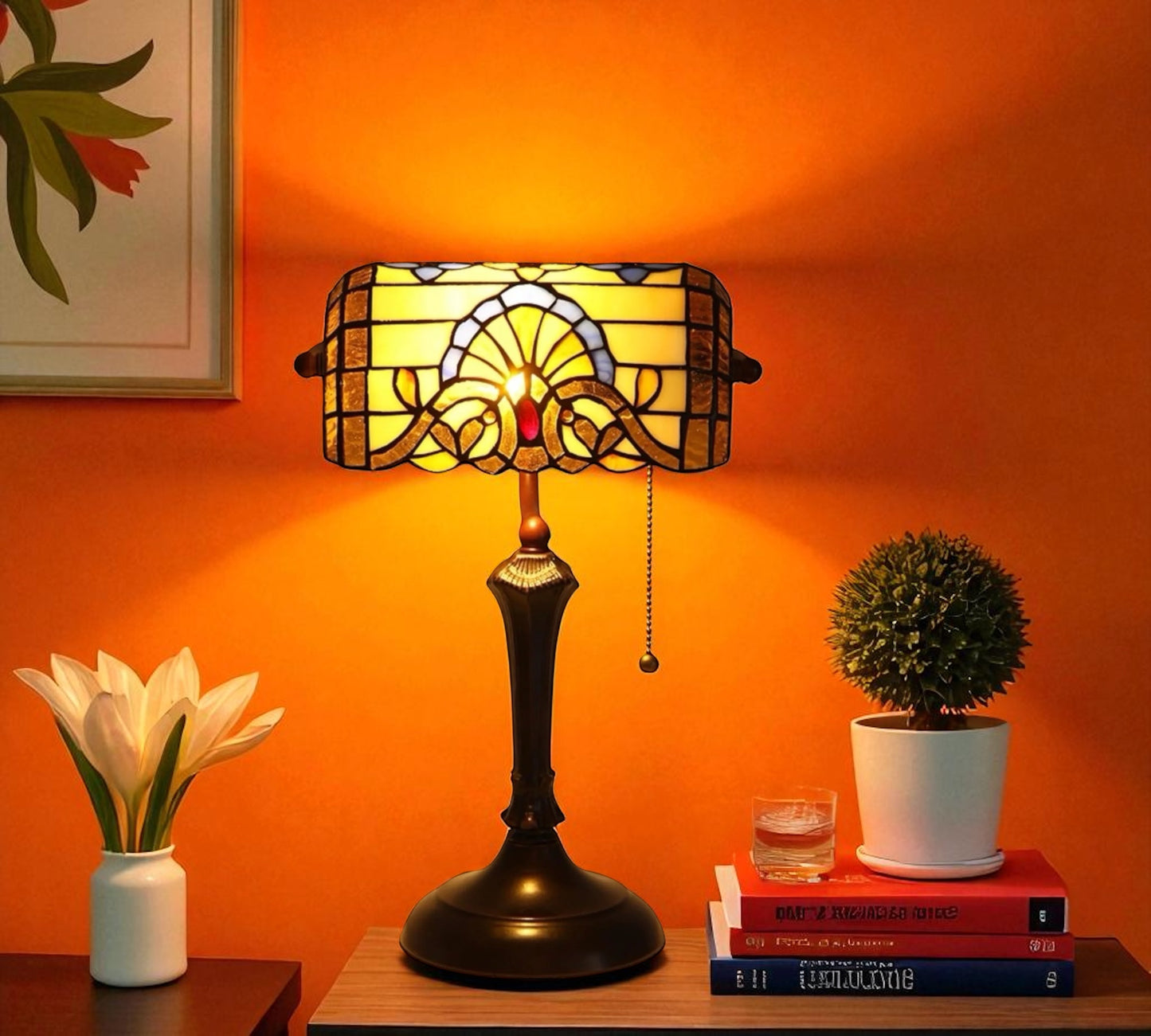 CDH Tiffany Reading Table Lamp (12037)