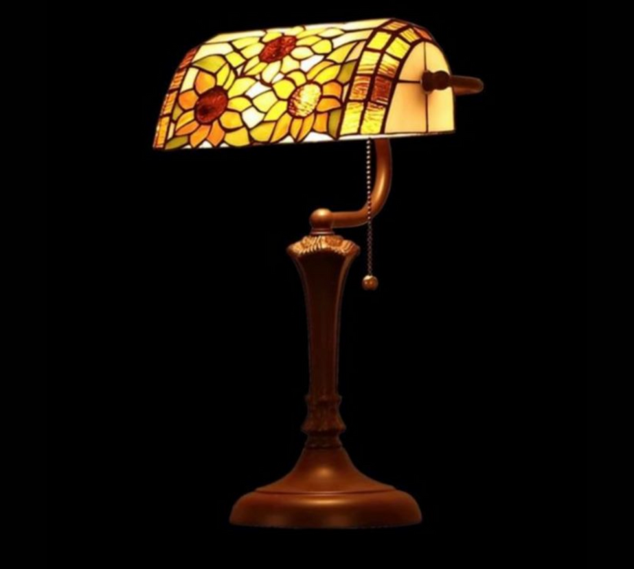 CDH Tiffany Reading Table Lamp (12040)