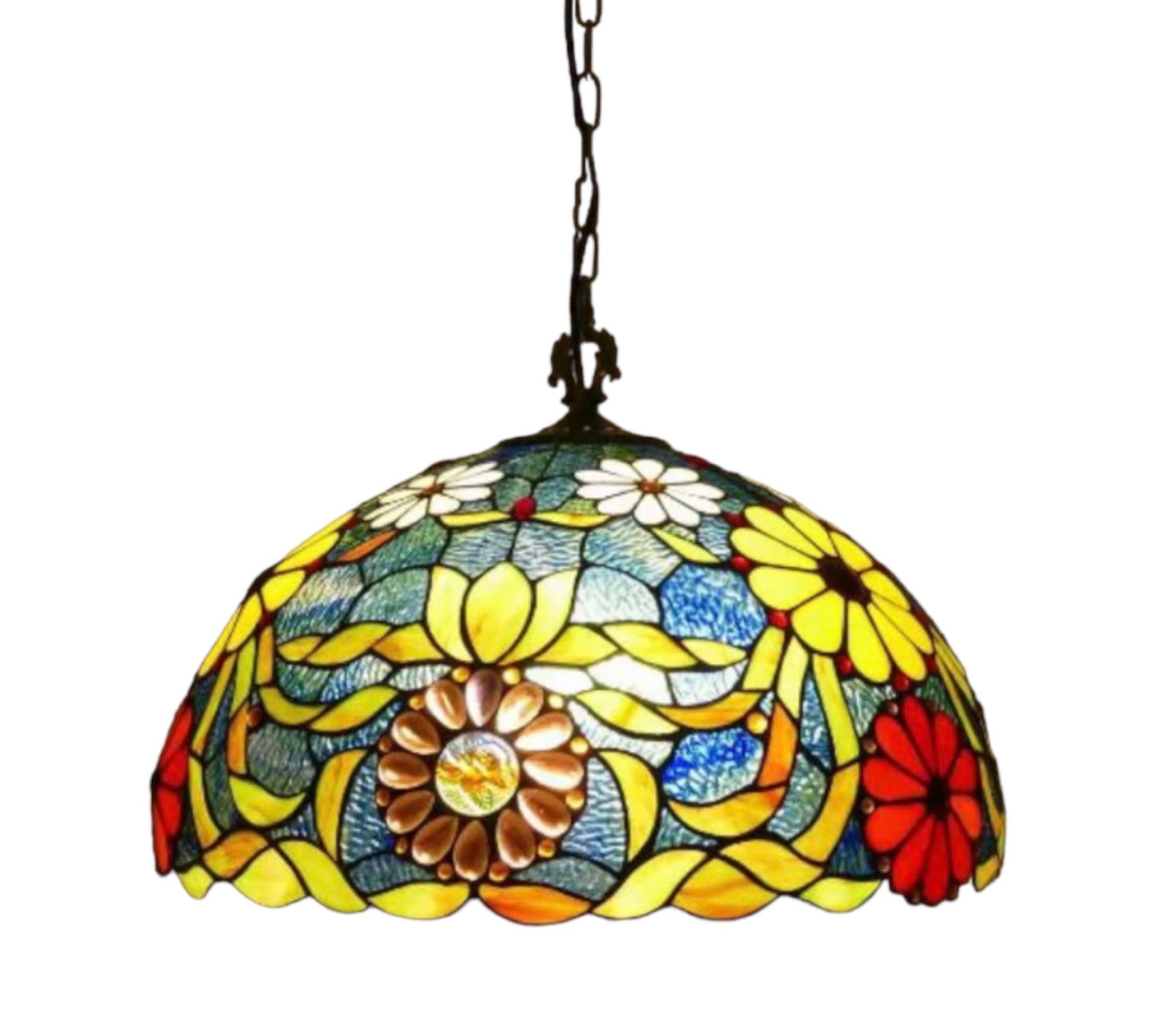 CDH 16" Tiffany Pendant Lamp 40cm shade (16939P)