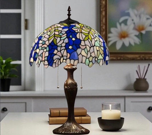 CDH 16" Tiffany Table Lamp 40cm Shade (16039)