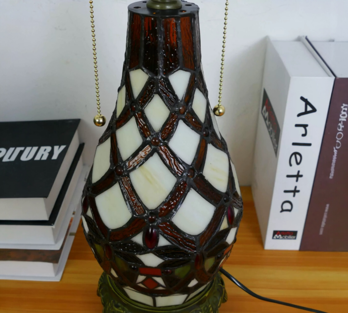 CDH 16" Tiffany Table Lamp 40cm Shade (15050D)