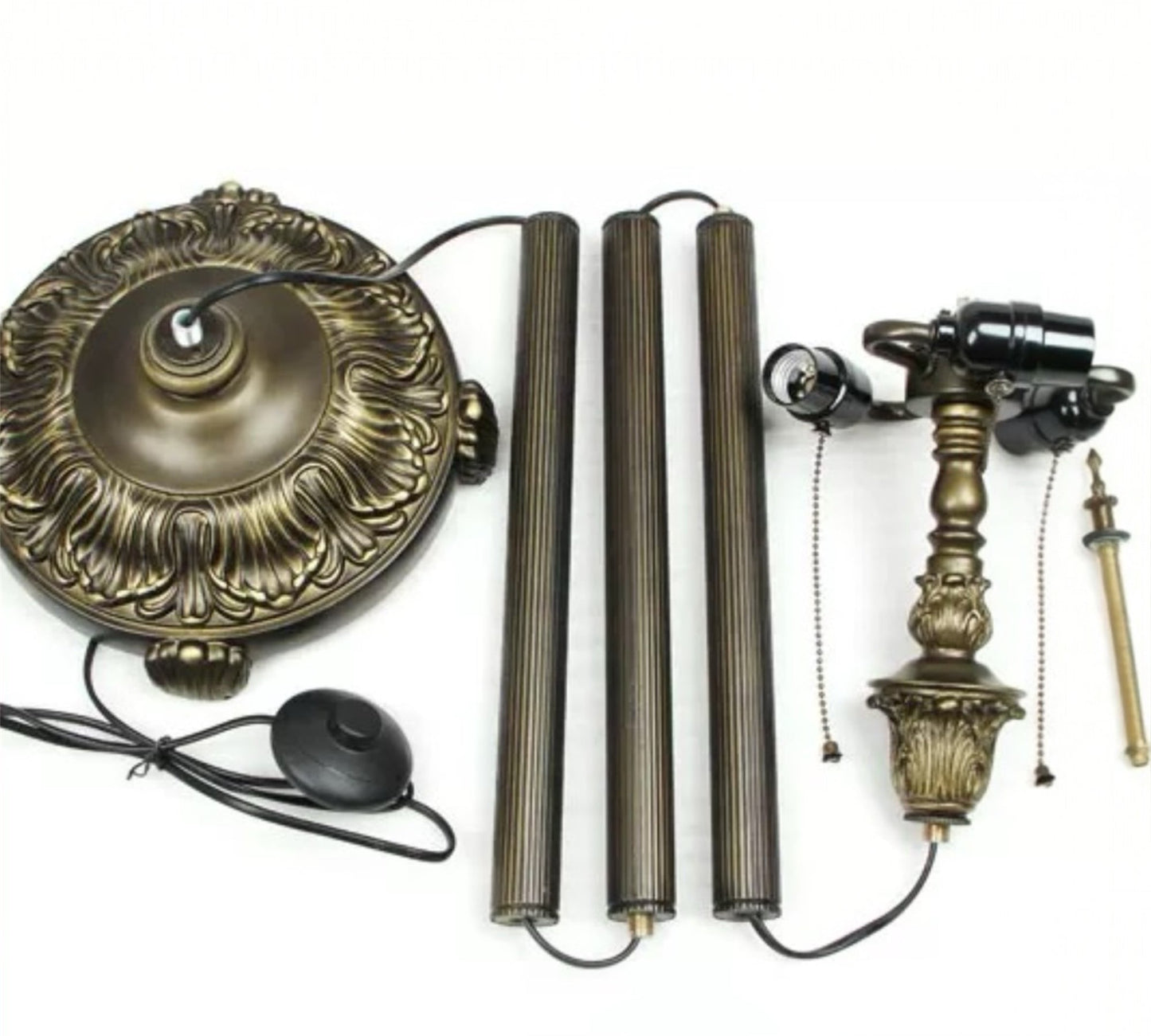 CDH Tiffany Floor Lamp 18" XLARGE 46CM shade (15013FX)