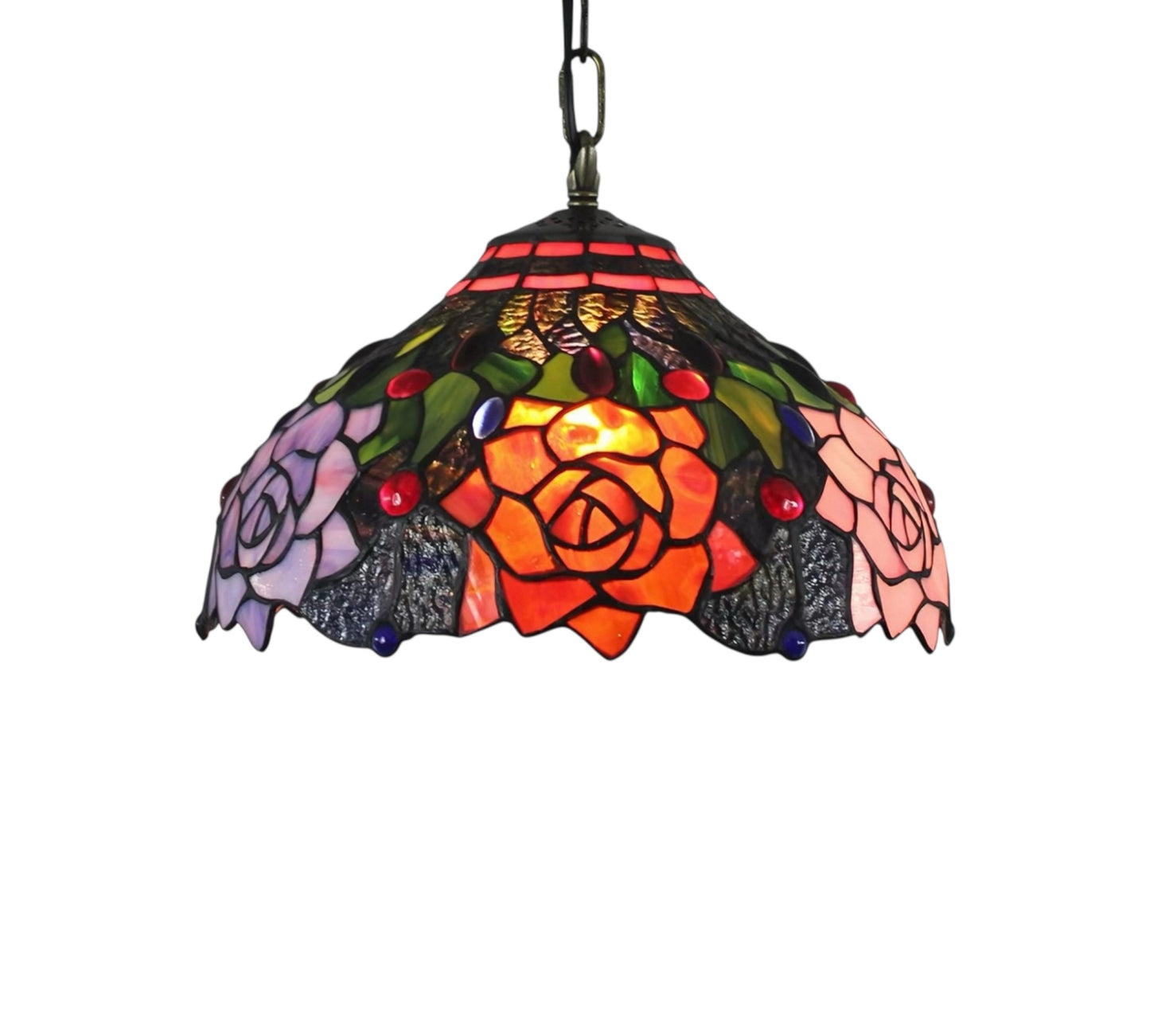 CDH 12" Tiffany Pendant Lamp 30cm shade (12063C)