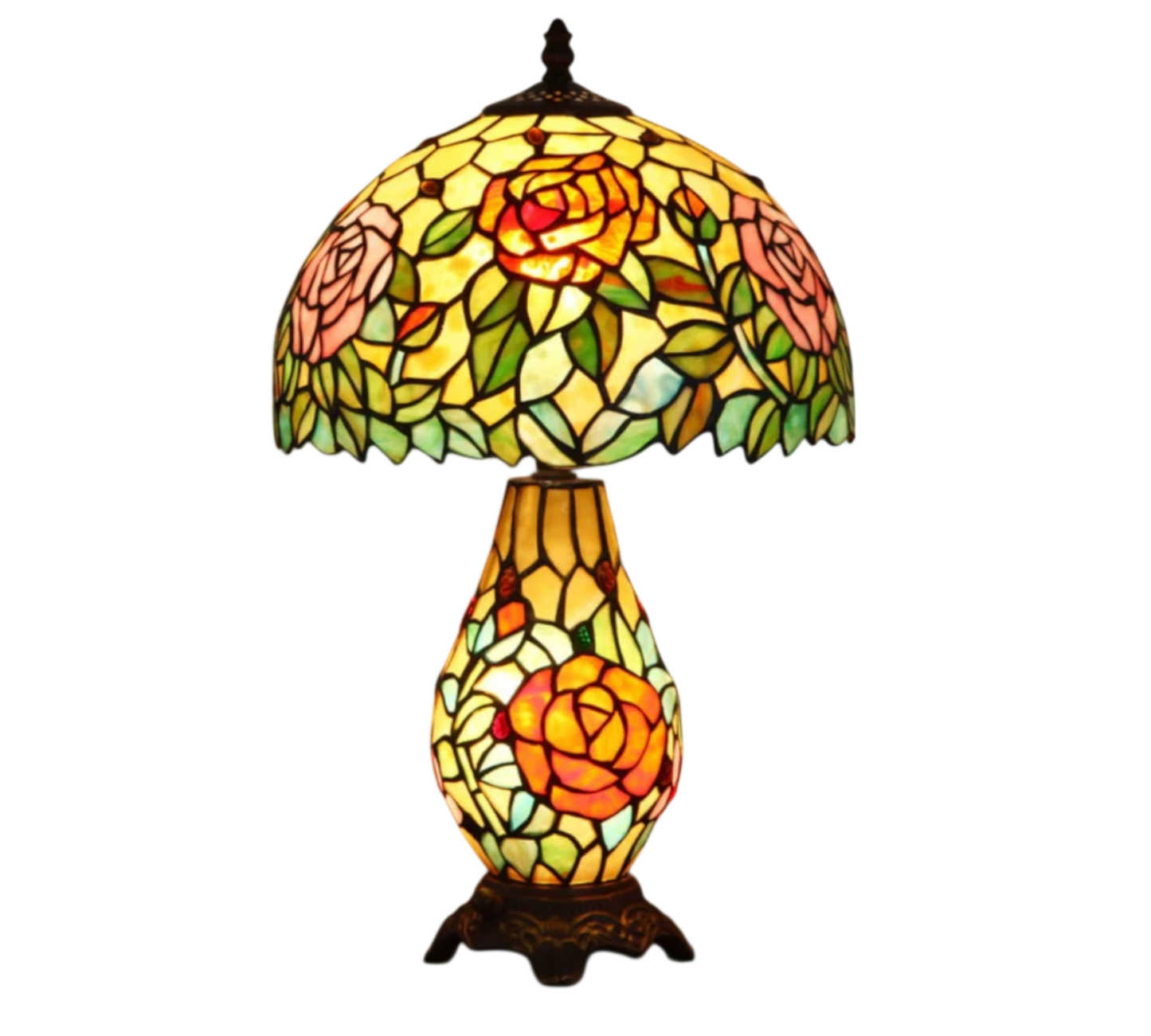 CDH 12" Tiffany Table Lamp (12071A)