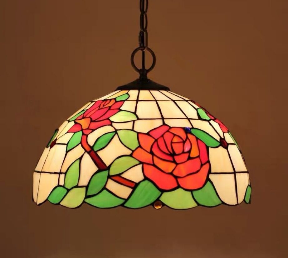CDH 12" Tiffany Pendant Lamp 30cm shade (12803C)