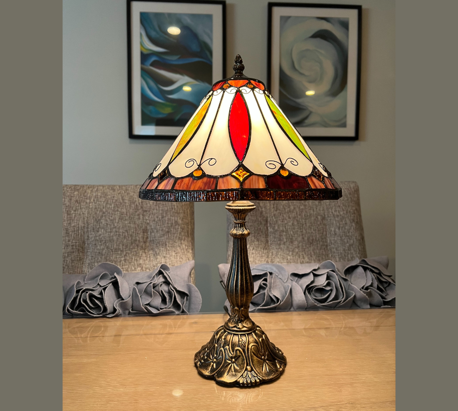 CDH 12" Tiffany Table Lamp (12002)
