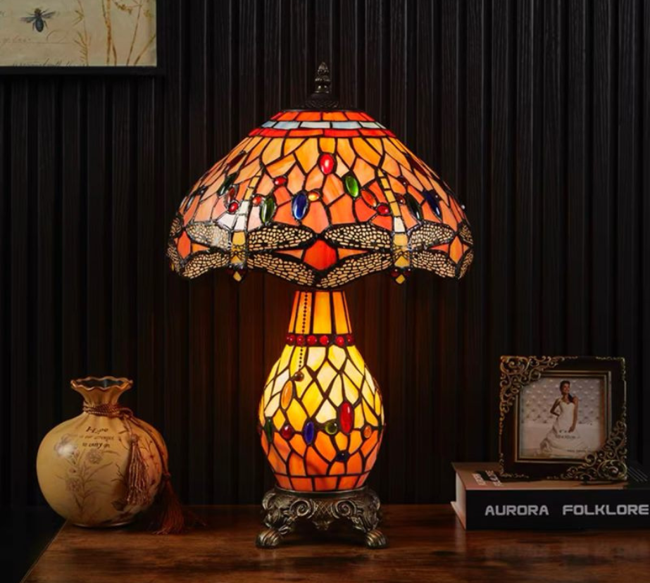 CDH 12" Tiffany Table Lamp (12076)