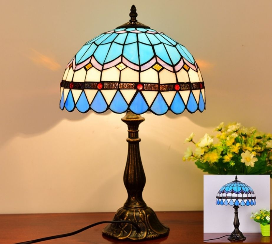 CDH 12" Tiffany Table Lamp (12101)