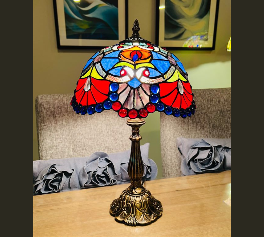 CDH 12" Tiffany Table Lamp (12725)