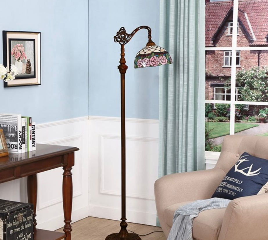 CDH Tiffany Floor Lamp (12042F) 12" 30CM Shade