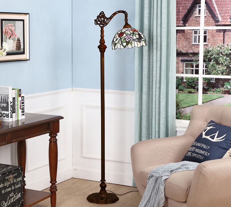 CDH Tiffany Floor Lamp (12051F) 12" 30CM Shade