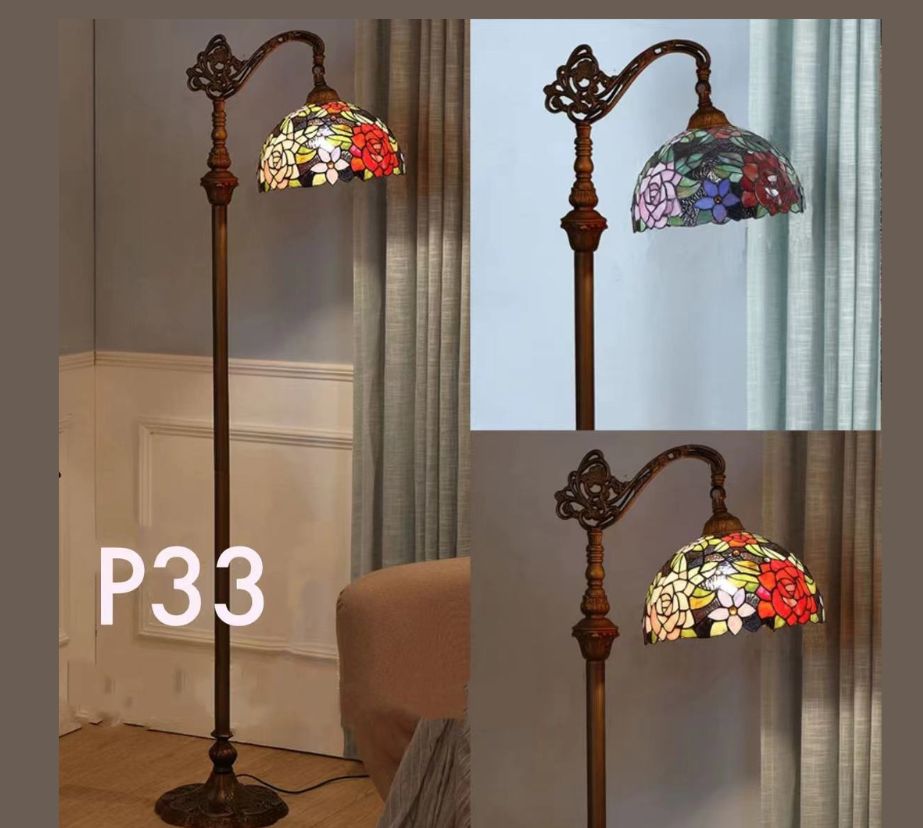 CDH Tiffany Floor Lamp (12072F) 12" 30CM Shade