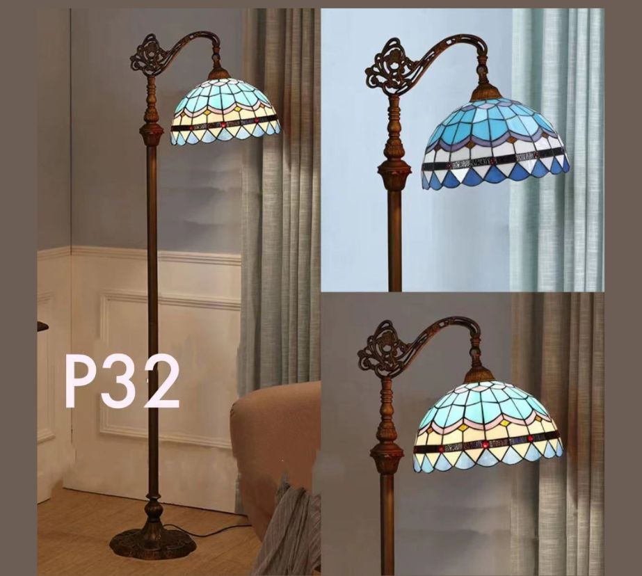 CDH Tiffany Floor Lamp (12101F) 12" 30CM Shade