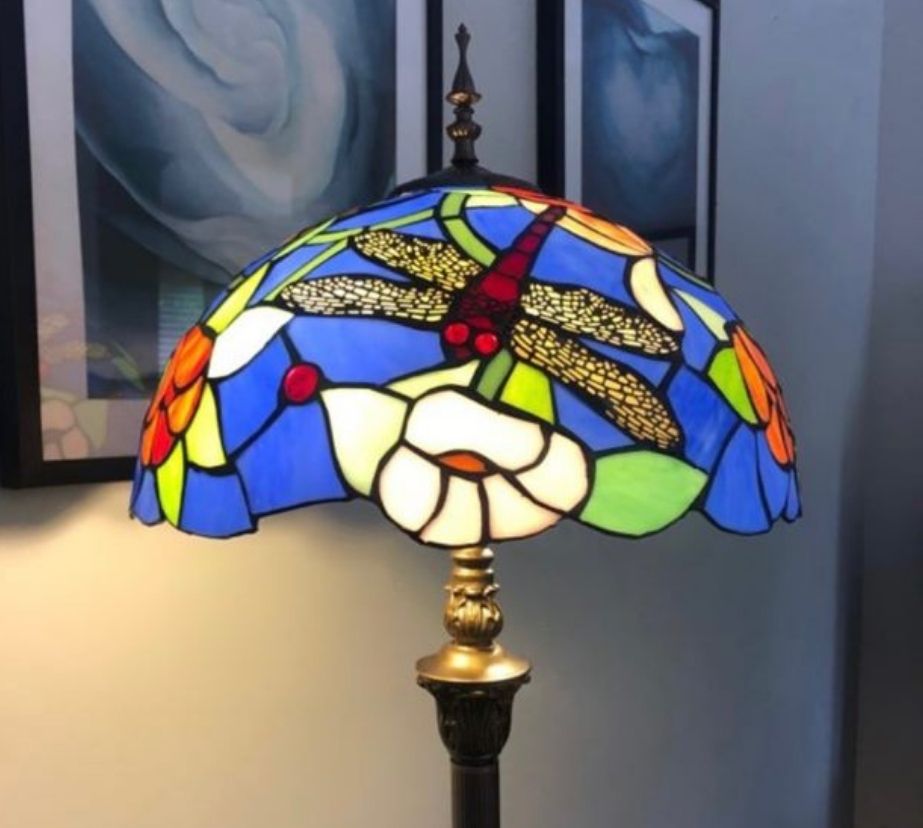CDH Tiffany Floor Lamp (16029) 16" 40CM Shade