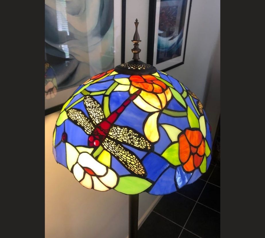 CDH Tiffany Floor Lamp (16029) 16" 40CM Shade