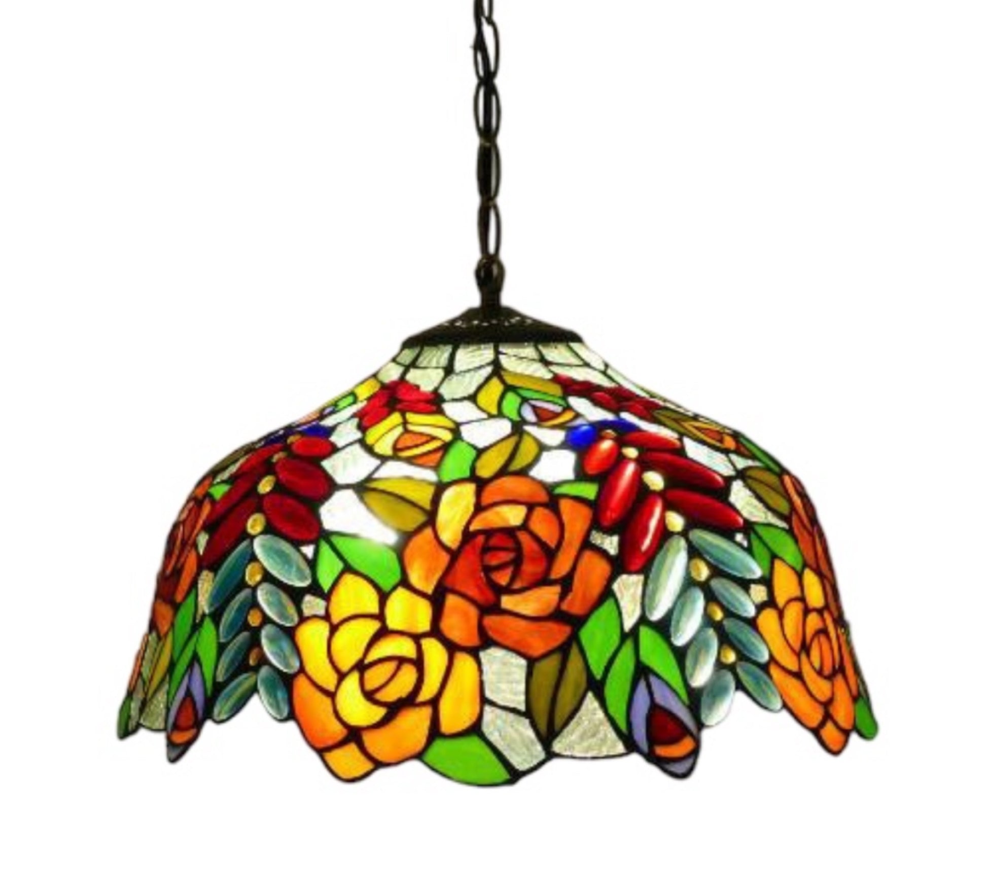 CDH 16" Tiffany Pendant Lamp 40cm shade (16112C)