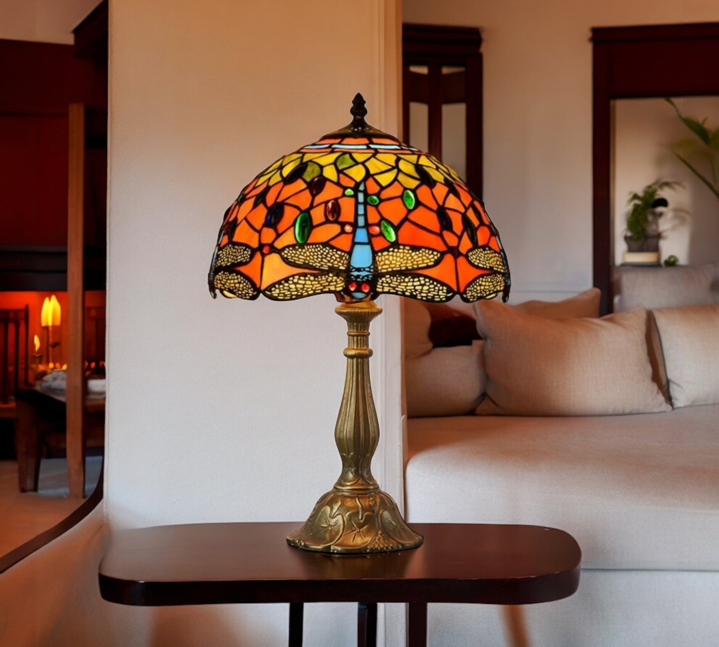CDH 12" Tiffany Table Lamp (12062)