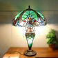 CDH 18" XLARGE Tiffany Mother-Daughter Vase Lamp 46cm Shade (15065)